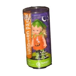 Mattel Halloween Party Pumpkin Costume KELLY Doll NEW 2002